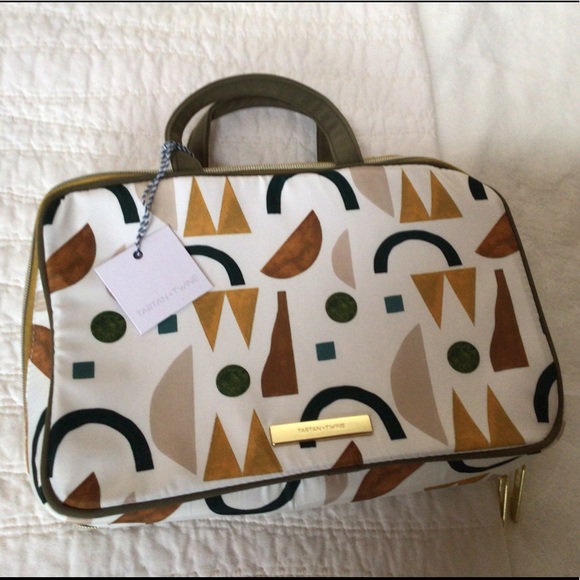 Tarting and Twine Lux Weekender, Autumn Flash, New With Tags, 12x8x3